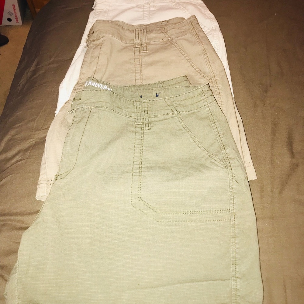 3 Pairs Plus Size Shorts